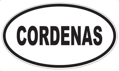 CORDENAS - Oval Magnet