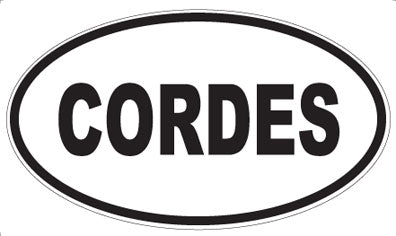 CORDES - Oval Magnet