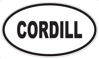 CORDILL - Oval Magnet