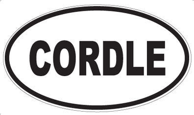 CORDLE - Oval Magnet