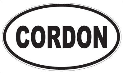 CORDON - Oval Magnet