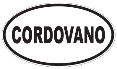 CORDOVANO - Oval Magnet
