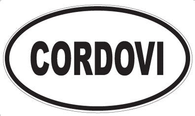 CORDOVI - Oval Magnet