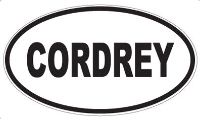 CORDREY - Oval Magnet