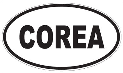 COREA - Oval Magnet