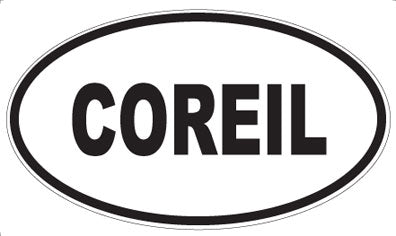 COREIL - Oval Magnet