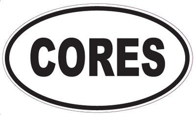 CORES - Oval Magnet