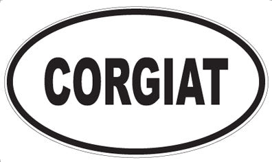 CORGIAT - Oval Magnet