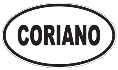 CORIANO - Oval Magnet