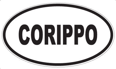 CORIPPO - Oval Sticker