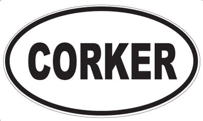 CORKER - Oval Magnet