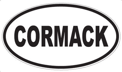 CORMACK - Oval Magnet