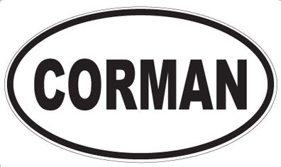 CORMAN - Oval Magnet