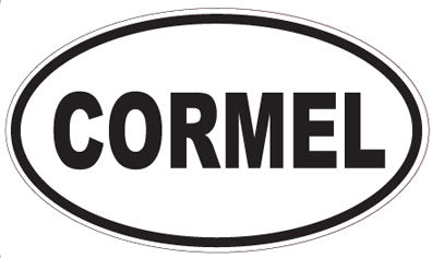CORMEL - Oval Sticker