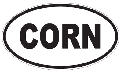 CORN - Oval Magnet