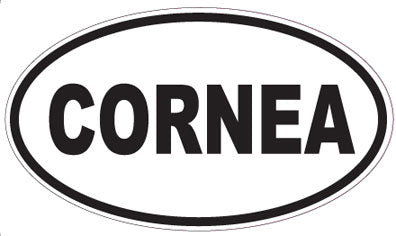 CORNEA - Oval Sticker