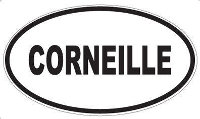 CORNEILLE - Oval Magnet