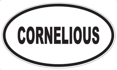 CORNELIOUS - Oval Magnet