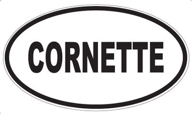 CORNETTE - Oval Magnet