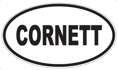 CORNETT - Oval Magnet