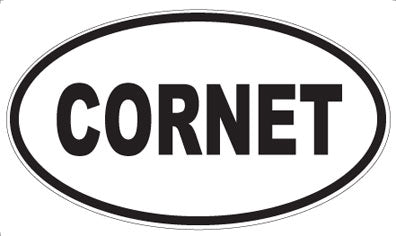 CORNET - Oval Magnet