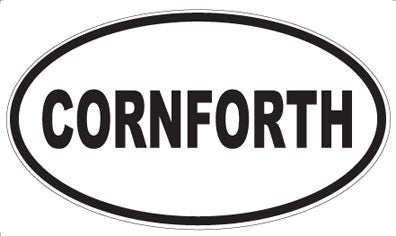 CORNFORTH - Oval Magnet