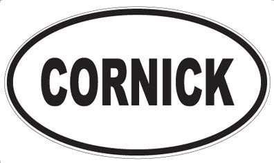 CORNICK - Oval Magnet
