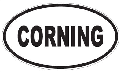 CORNING - Oval Magnet