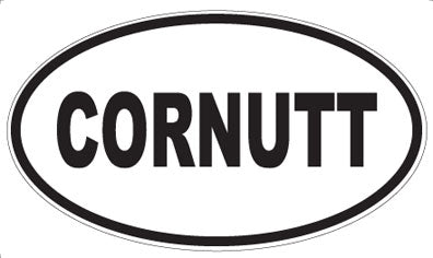 CORNUTT - Oval Magnet