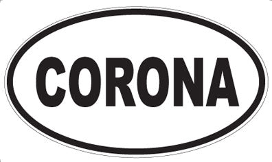 CORONA - Oval Magnet