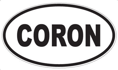 CORON - Oval Magnet