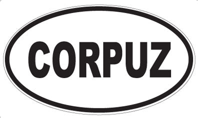 CORPUZ - Oval Magnet