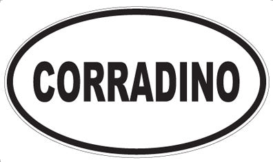 CORRADINO - Oval Magnet