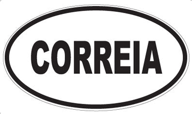 CORREIA - Oval Magnet