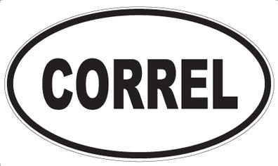 CORREL - Oval Magnet