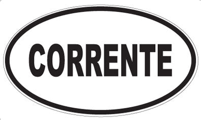 CORRENTE - Oval Magnet