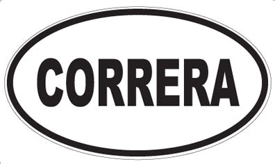 CORRERA - Oval Magnet
