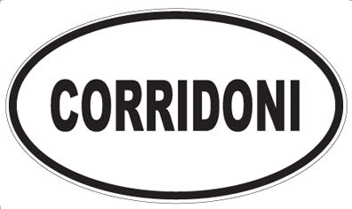 CORRIDONI - Oval Magnet