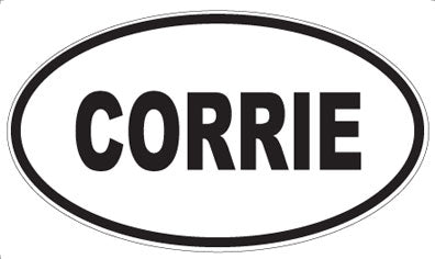 CORRIE - Oval Magnet