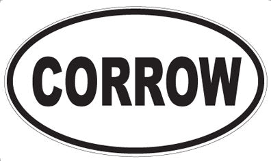 CORROW - Oval Magnet