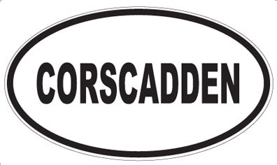 CORSCADDEN - Oval Magnet