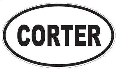 CORTER - Oval Magnet