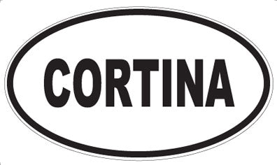 CORTINA - Oval Magnet