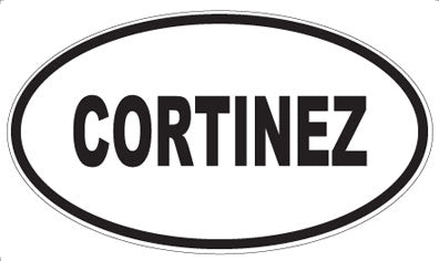 CORTINEZ - Oval Magnet
