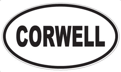 CORWELL - Oval Magnet