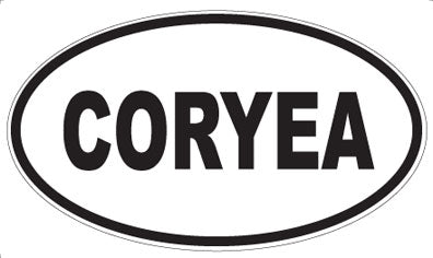 CORYEA - Oval Magnet