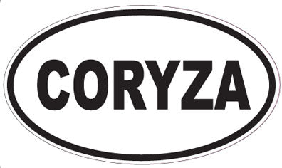 CORYZA - Oval Sticker