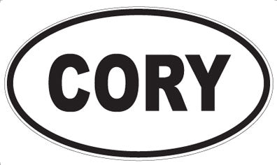 CORY - Oval Magnet