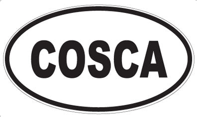 COSCA - Oval Magnet
