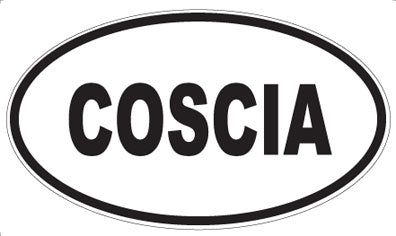 COSCIA - Oval Magnet
